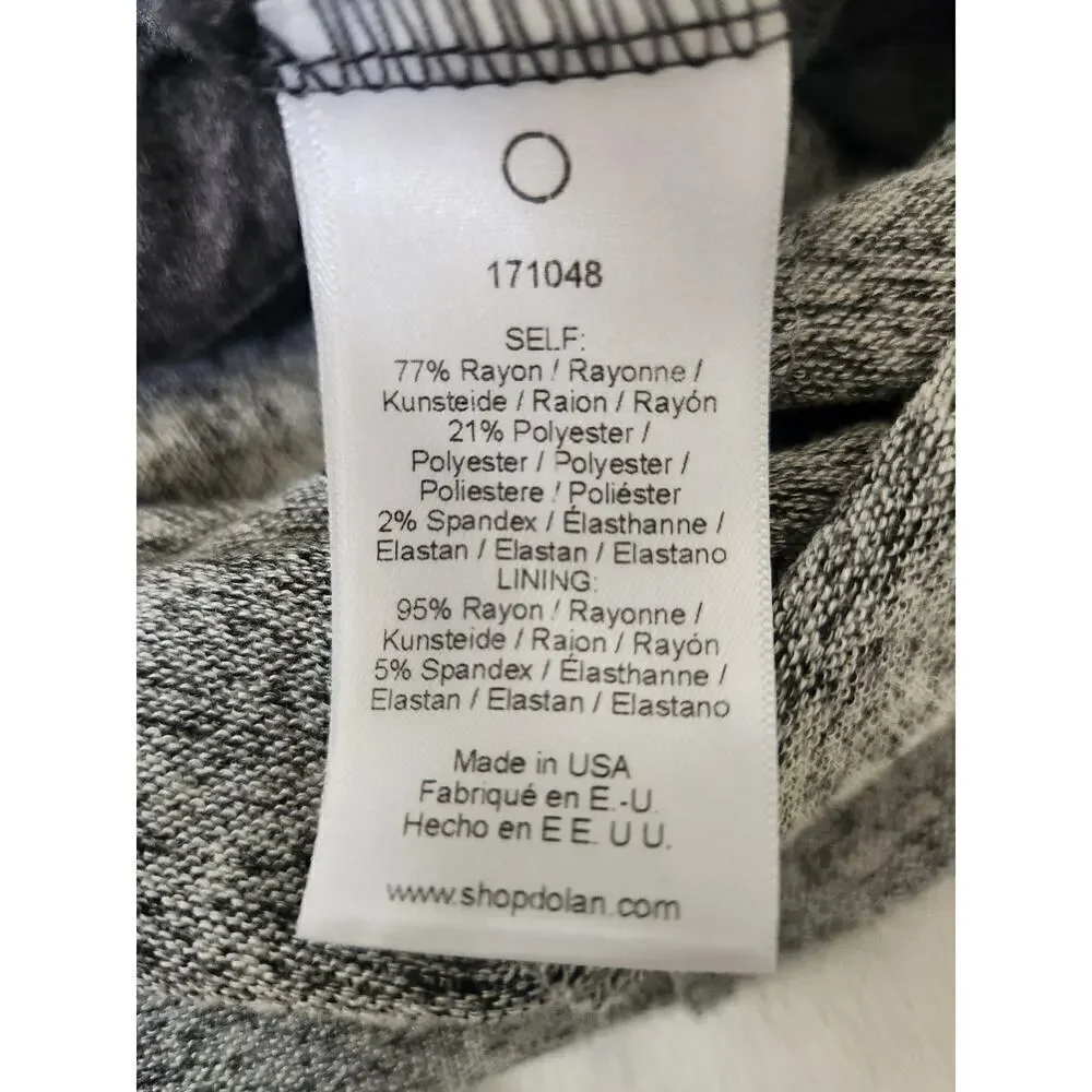 Dolan Left Coast Piper Womens Sweater Dress heathered gray sz S cozy, bonfire - Picture 6 of 10